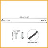 Partuto 12 Pcs 14G J Bend 293mm Bike Bicycle Spokes