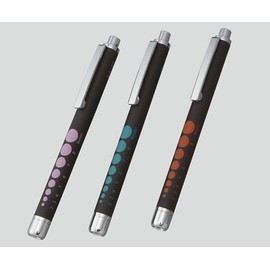 AS ONE KE-336 Rubberized Soft LED Penlight, Black/Blue