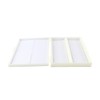 Nicear Plastic Rectangular Holder for 100 Microslide Boxes Durable Storage