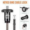 KONG MING CAR Cable Lock Bicycle Lock - Hidden Handlebar