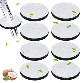 Pack of 8 MicroDisc Water Filters Compatible with Brita Fill & Go Water Filter Bottles Carafes, Reduces Particles, Impurities and Chlorine in the Water, Other Taste-Disturbing Substances in Drinking