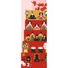 Hamamonyo Picture Tenugui Hina Doll Pink