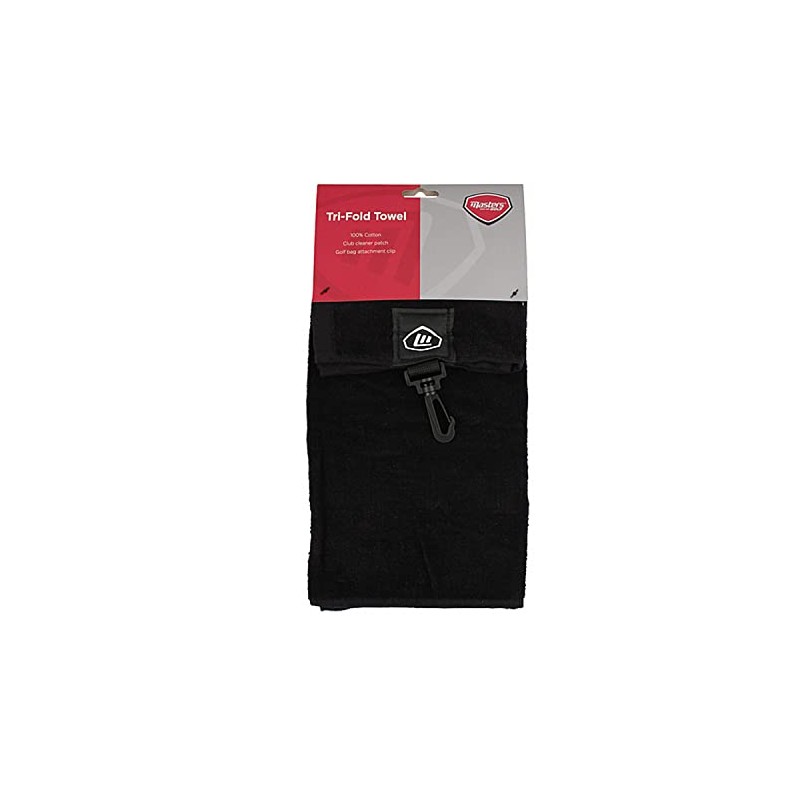 Masters Tri-Fold Towel Black, f/s, K-REY-GFA116