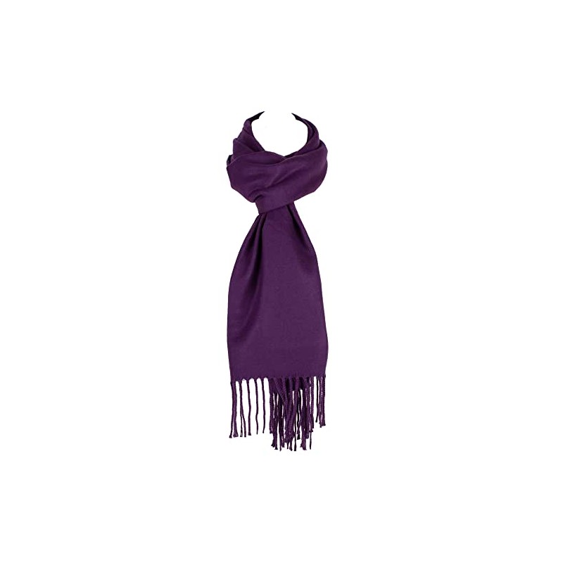 Hat To Socks Super Soft Classic Plain Winter Scarf for