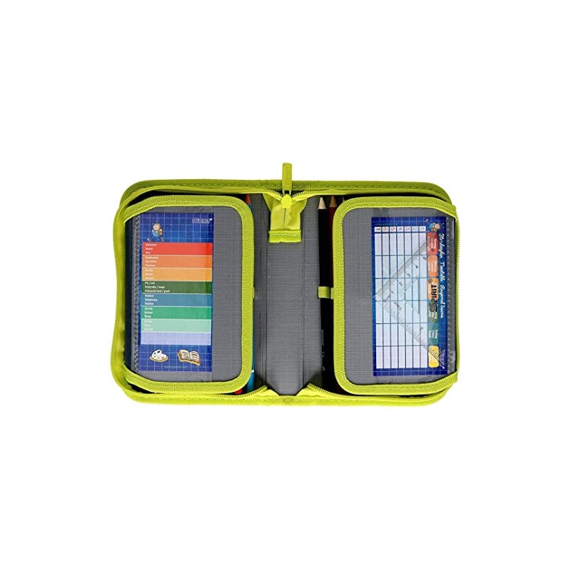 TTS Student Case Tractor 28 Pieces 1 Zip, Green, Fun