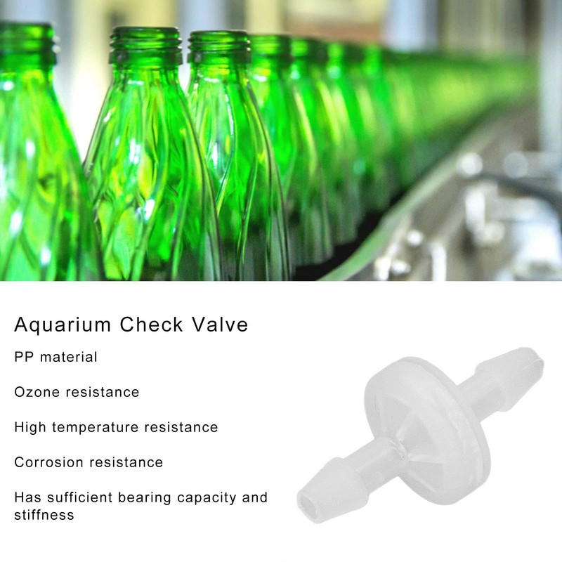 12PCS PP Check Valve Control Check Valve One Way Air