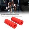 1 Pair Dumbbell Grip Silicone Anti Slip Thicken Bar Grip