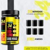 34 Zero Óxido Nítrico Clembuterol 1kg Pre Entreno