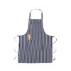 Alanna Jones Striped Unisex Adjustable Apron with Pockets - Cotton