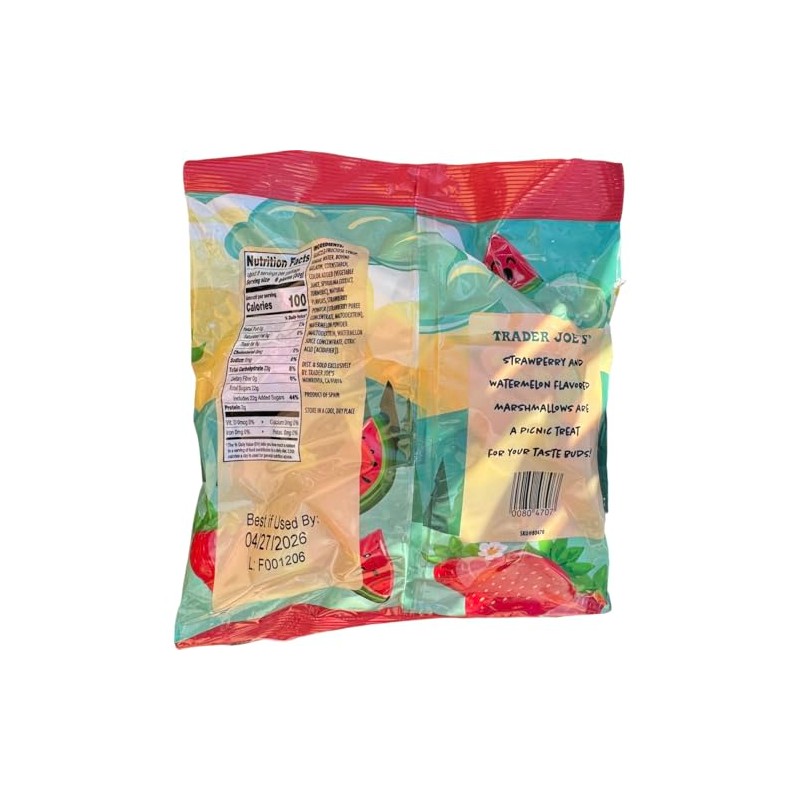 Strawberry & Watermelon Flavored Marshmallows (8 oz)