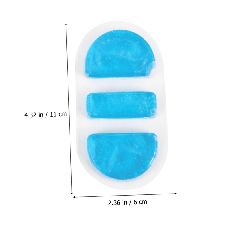 TOVINANNA Pvc Nose Cold Compress Reusable Blue for Nose Bleeding