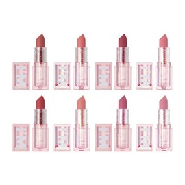 Muquet Bless Moon I'm Mute Lipstick Powder Type (8 colors) Kylie Jenner Pick Blurring Matte Lip Recommendation 03IN (Red) / 무케 블레스문 아임 뮤트 립스틱 파우더형 (8 colors) 카일리제너 Pick 블러링 매트 립추천 03IN(홍시레드)