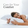 Sirenpho Pack of 4 Pillow Protector Zippered Covers 50x75cm, Anti
