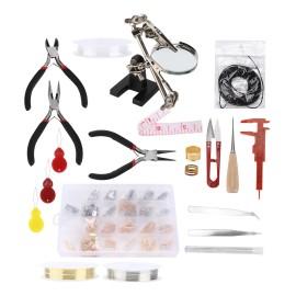 Juego De Herramientas De Reparación De Joyas Alicates Collar