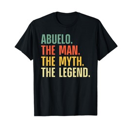 Abuelo Design For Grandpa Grandfather From Grandkids Abuelo T-Shirt