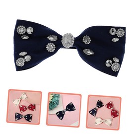 Baluue Hair Bows for Girls Bowknot Clip Fashion Hairpin Rhinestones for Women