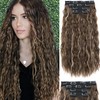 Clip in Hair Extensions, Hair Extensions Clip Ins 18 Inch