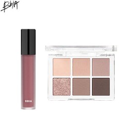 BBIA Eye Palette + Velvet Tint Set 2items [Respect Edition], Shadow Palette#$%Tint:07 Warm Beige-V44 So Good Mocha