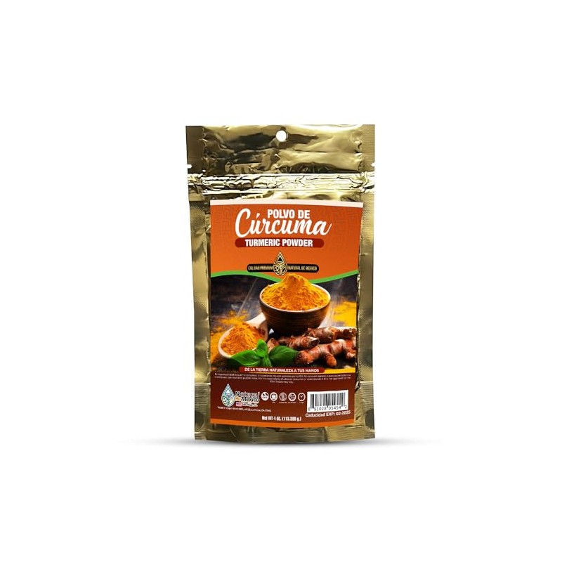 Natural de Mexico Curcuma en polvo 4 onzas Te Tea