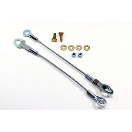 ATVWorks 2 Tailgate Cables Compatible with Polaris Ranger 500 700 800 900D (2005-2015) Tailgate (Tail Gate) Cable Kits - Replaces 7081445 & 7081215