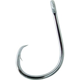 Gamakatsu Octopus Circle Hooks, 4X Strong, Straight Eye, 1/0, 6-Pack Black (4/0)