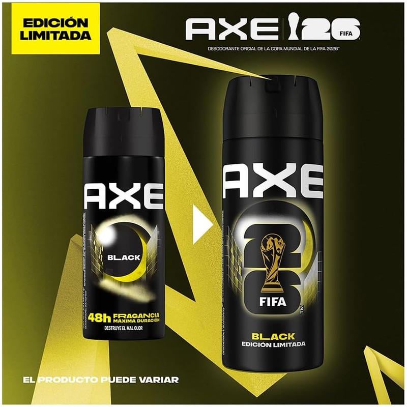 Axe Desodorante en aerosol para hombre Black 150ML