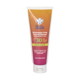 Flor de Jaguar  Protector Solar Mineral SPF 30 Natural para Rostro y Cuerpo  Bloqueador Solar Facial y Corporal para Uso Diario  Frmula Biodegradable 