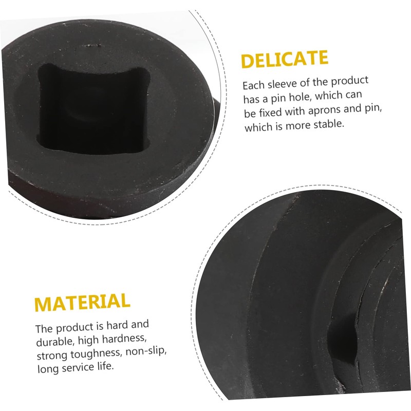 TOVINANNA 1pc Pneumatic Hexagonal Socket Sleeve for Electric Wrench Drive
