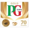 PG Tips Gold 70s (Non-Pyramid) Teabags (Pack of 6, Total