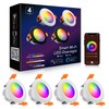 YGS-Tech Smart 3 Inch LED Recessed Lighting RGB WiFi Downlight,