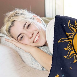 Get Well Soon Gifts for Women Men, Gift for Women, Thinking of You Gifts for Women, Cheer up Gifts for Women, Birthday Gifts for Women Friends, Pamper Gifts for Women, Healing Blanket 150X130CM