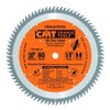 CMT 255.080.10 ITK Industrial Fine Finish Saw Blade, 10-Inch x