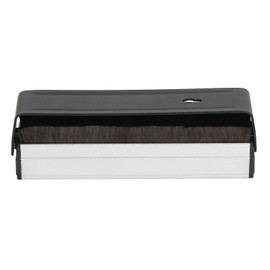 Vinyl Record Brush Aluminum Alloy Anti Static Fine Bristles Audio Record Cleaner Brush