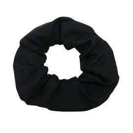 Cotton Scrunchie Pack of 2 Per Colour (Black)