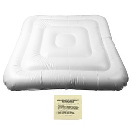 Inflatable Hot Tub Cover, Outdoor Swimming Pool Inflatable Cover SPA Swimming Pool Dust Cover Cover Energy Saving Lid for Square Hot Tub for Square Bathtub