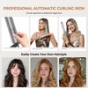 Rotating Curling Iron Automatic - 1.25 Inch Self-Curling Hair Curler