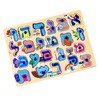 Rite Lite Alef Bais Puzzle Learn the Alef Beis, Pink,