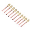 10Pcs 1/4SAE HVAC Access Valve, Service Access Valve Brass Multi
