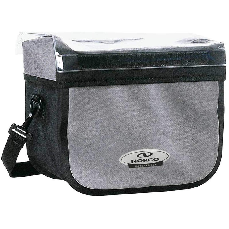 Norco Unisex - Adult Yukon Handlebar Bag, Grey, Black, 25
