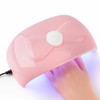 핑크리본젤램프 54w 자동센서 레진 LED UV 램프 (W9D2029) Pink Ribbon