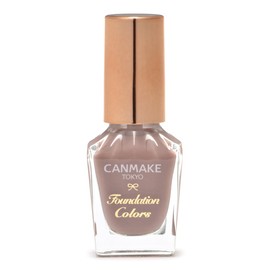 Canmake Foundation Colors, 09 Dusty Pink, 0.3 fl oz (8 ml), Nail Foundation, Quick Dry