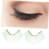 TOVINANNA 5 Pairs Graduated False Eyelashes Individual Extensions Natural Look
