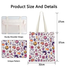 POFULL Dungeon Master Shoulder Bag Vicious Mockery D&D Player Gifts RPG Gamer Gift Dragons Dice D20 Tote Bag (DICE 20 Tote CA)