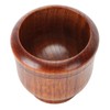 Wooden Grinding Bowl Household Kitchen Manual Garlic Ginger Spices Grinder
