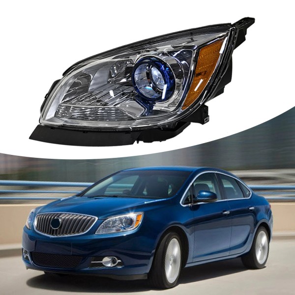 Stunning Halogen Headlight Assembly For 2012-2017 Buick Verano Driver Left Side