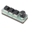 3 Key Small Keypad Multifunctional Shortcut RGB Backlight USB Mechanical