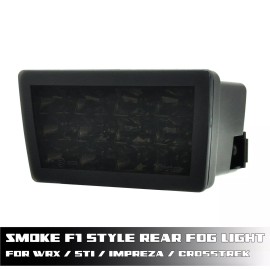 Stark Industries Bright LED F1 Style Rear Fog Lamp/Brake Tail Lights For Subaru WRX STi XV