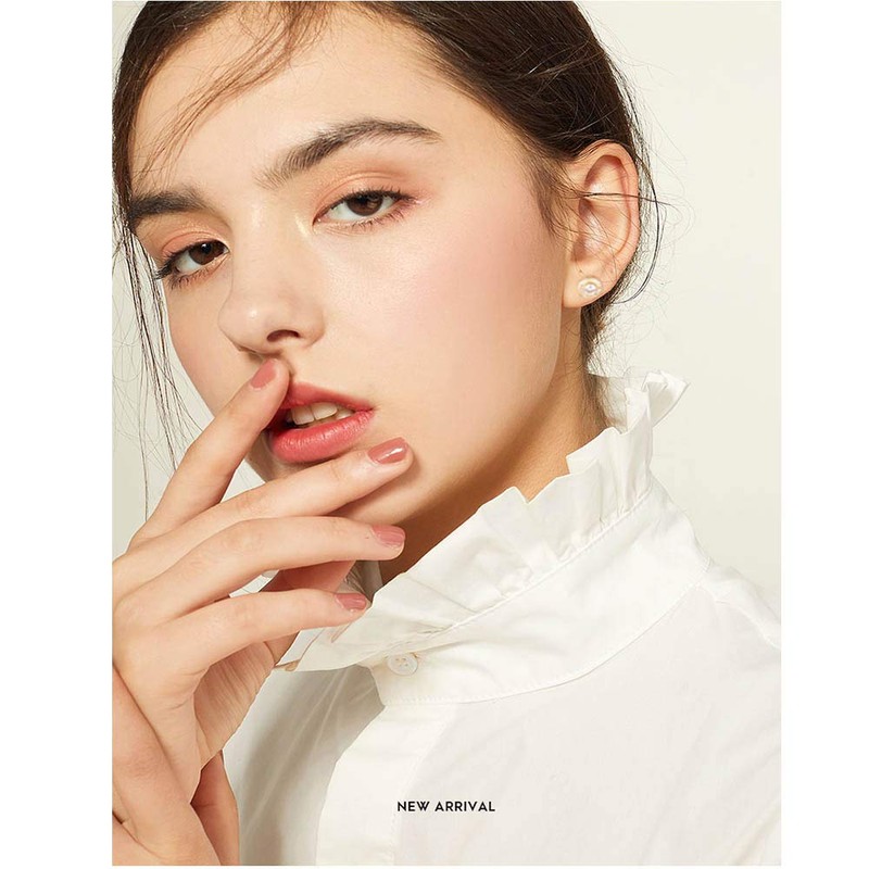 CZ Iced Out Men Screw Back Diamond Earring Studs, 24k