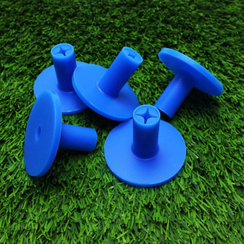 KOFULL Rubber Golf Tees Holder for Practice & Driving Range