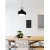 AIDA Matte Black Single Pole Decorator Light Switch, 15Amp, 120/277V,